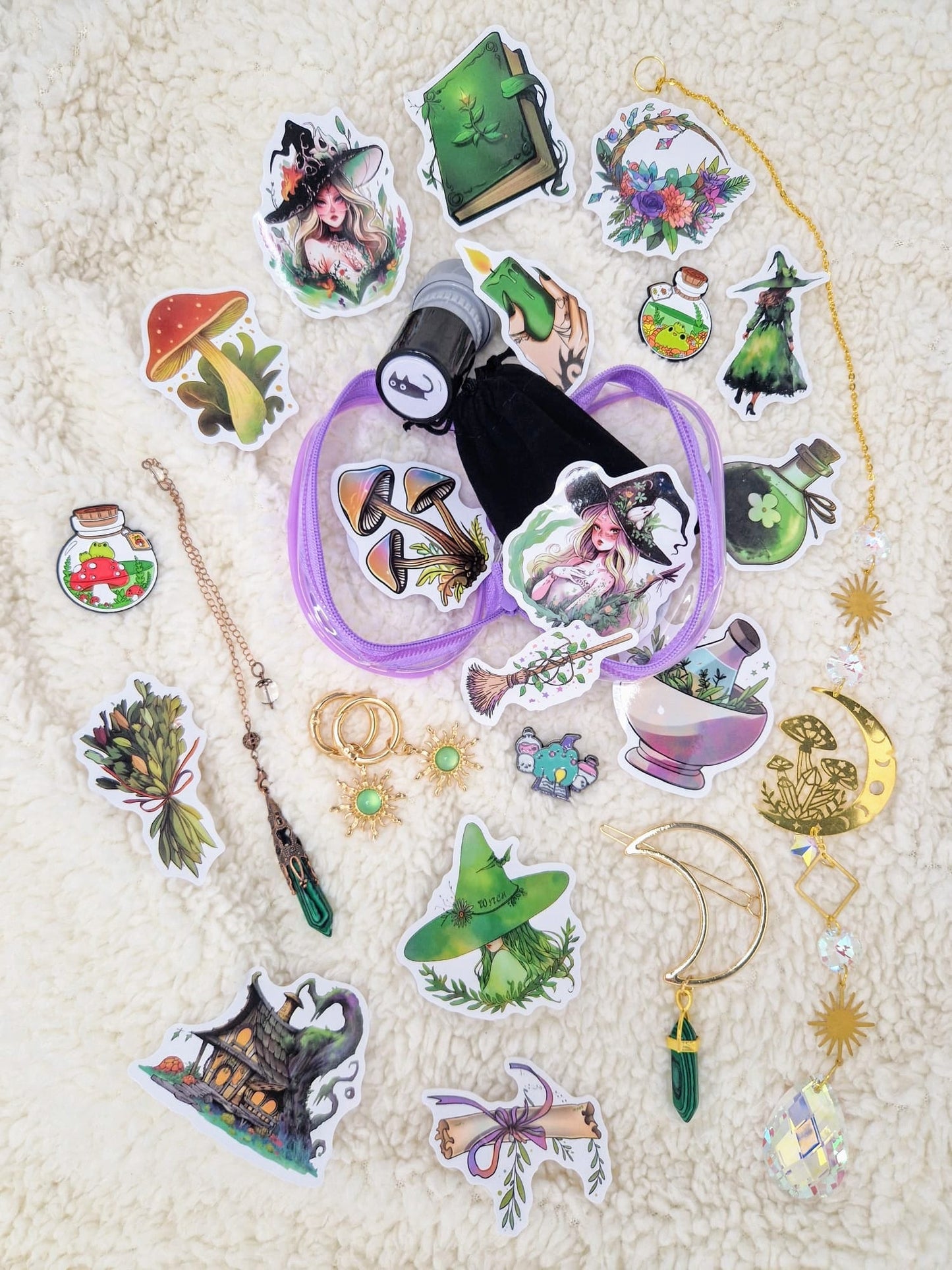 💜 CutiePack #011 💗 Mossy Spell 🧙‍♀️🍃