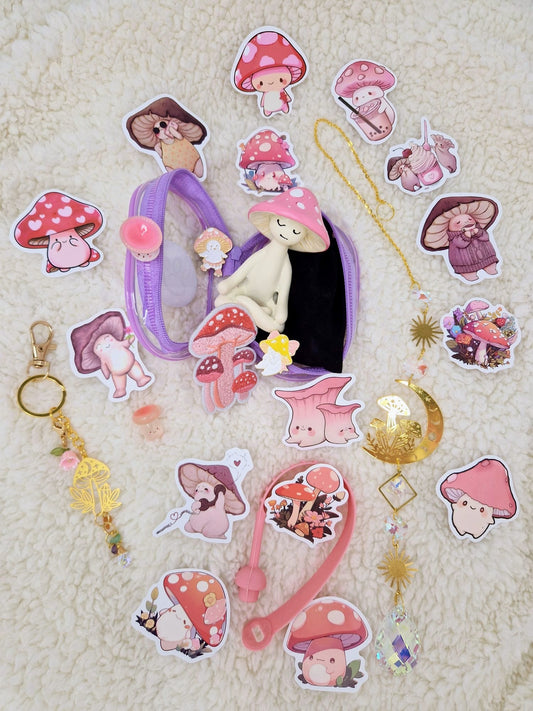 💜 CutiePack #018 💖 Pink Fungyal 🍄🩷