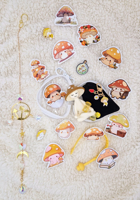 💜 CutiePack #016 💖 Summer Spores 🌞🍄‍🟫